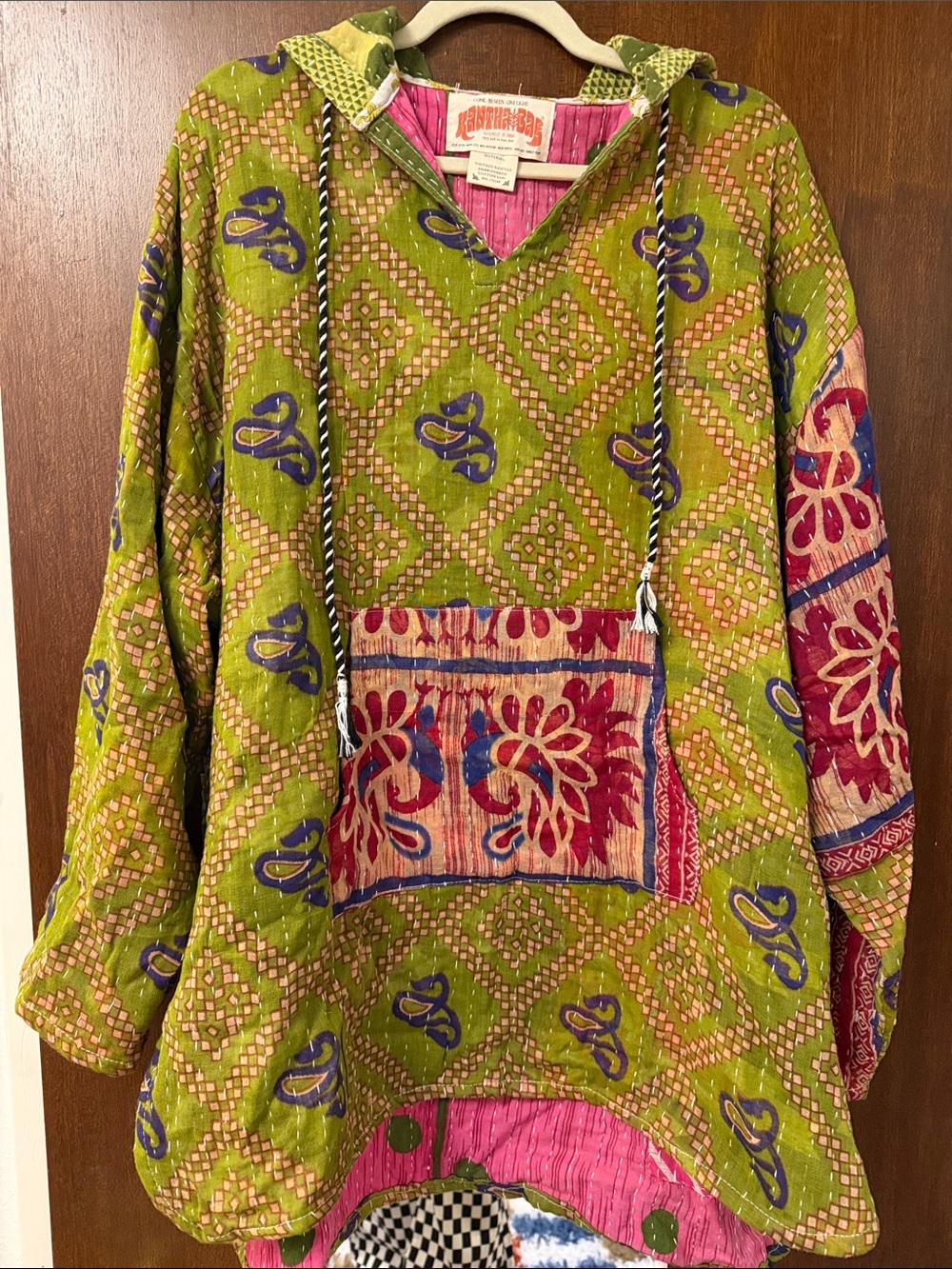 Kantha Bae Under the Star Koverlet Hoodie NWOT